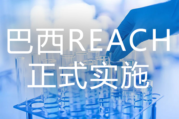 绿易软件 巴西REACH正式实施